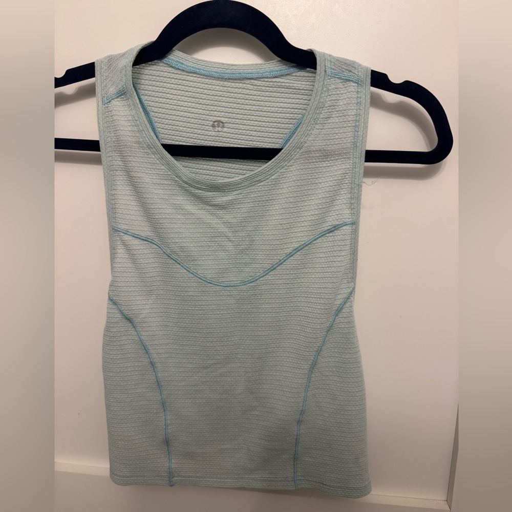 Lululemon Athletica Light Blue Tank Top
